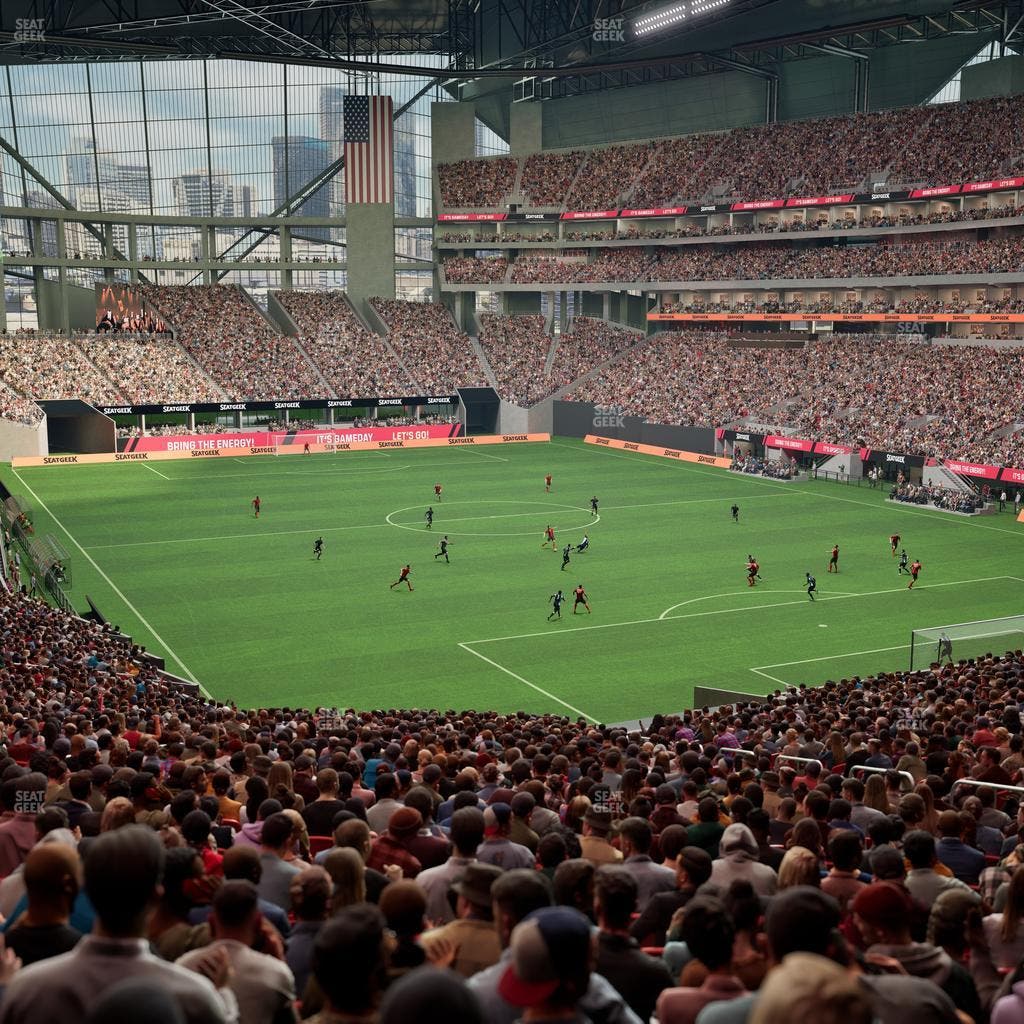 Mercedes-Benz Stadium - Section 122 Seat View