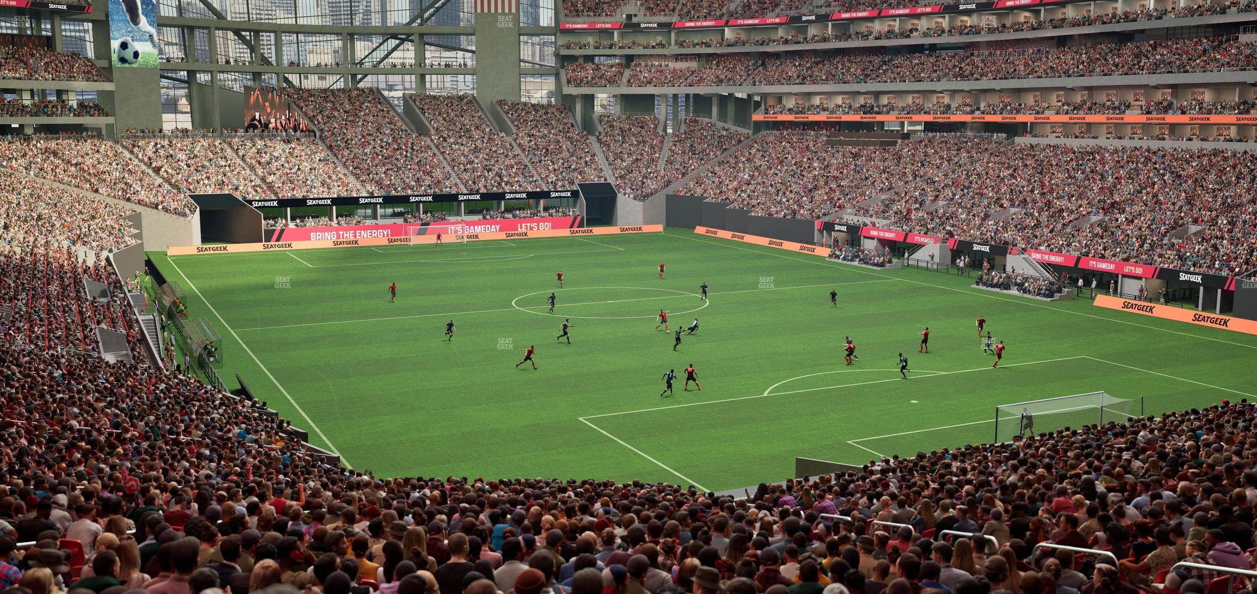 Mercedes-Benz Stadium - Section 122 Seat View
