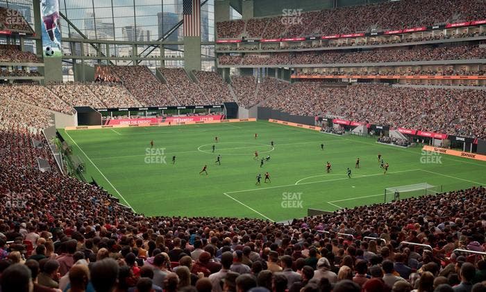 Mercedes-Benz Stadium - Section 122 Seat View