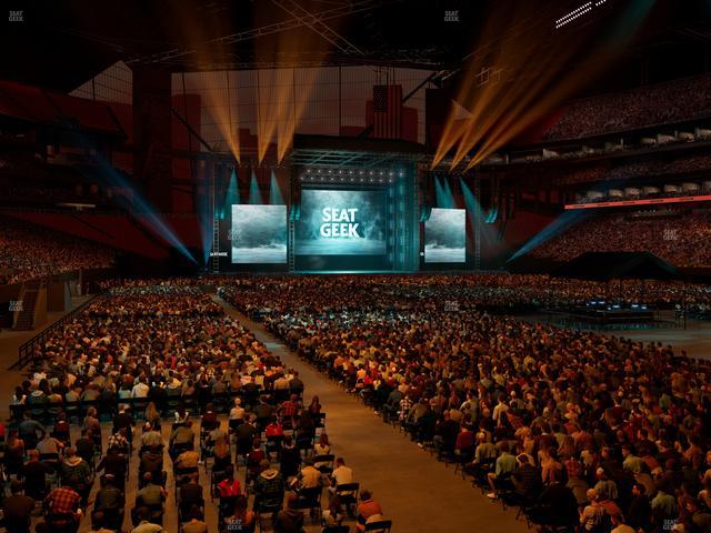 Mercedes-Benz Stadium - Section 122 Seat View