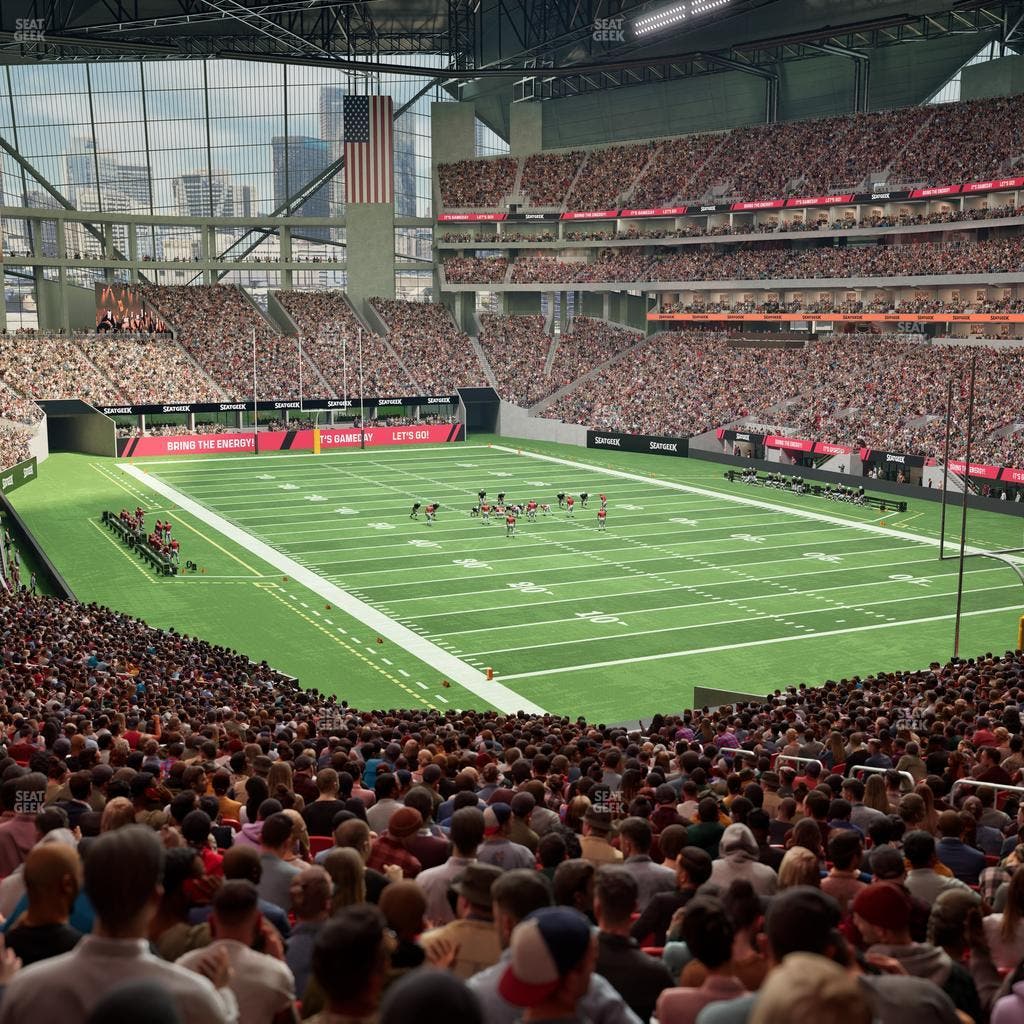 Mercedes-Benz Stadium - Section 122 Seat View