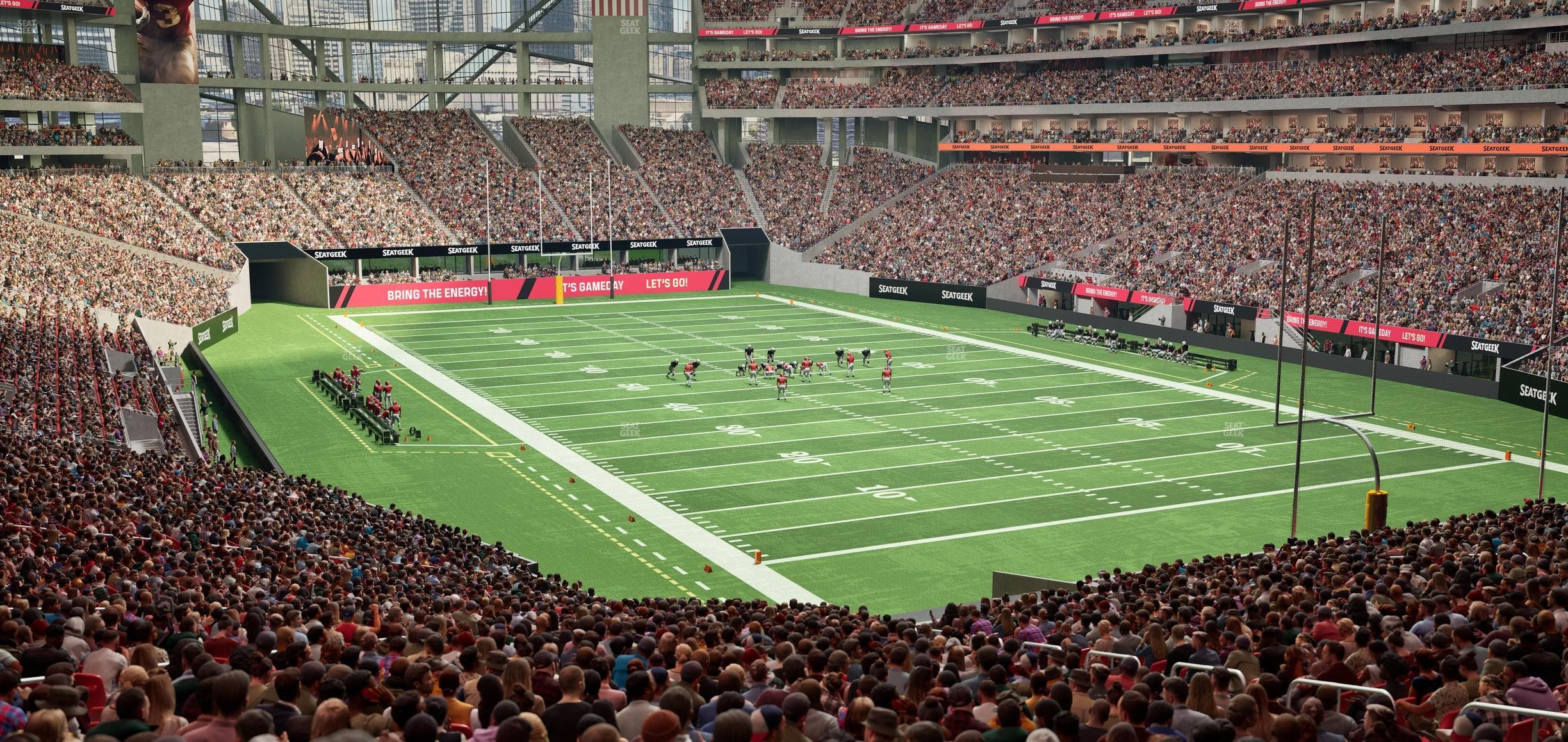Mercedes-Benz Stadium - Section 122 Seat View