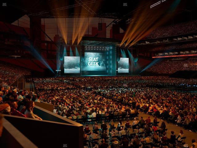 Mercedes-Benz Stadium - Section 123 Seat View