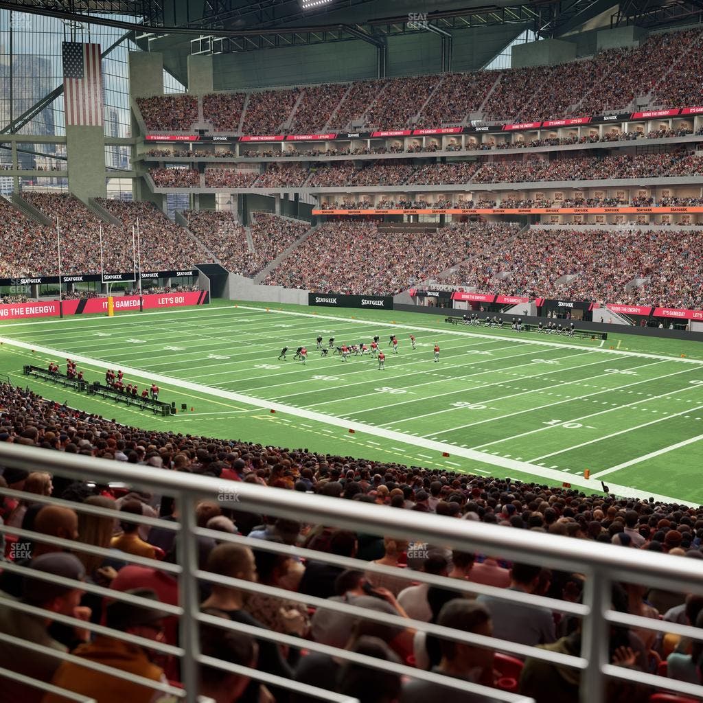 Mercedes-Benz Stadium - Section 123 Seat View