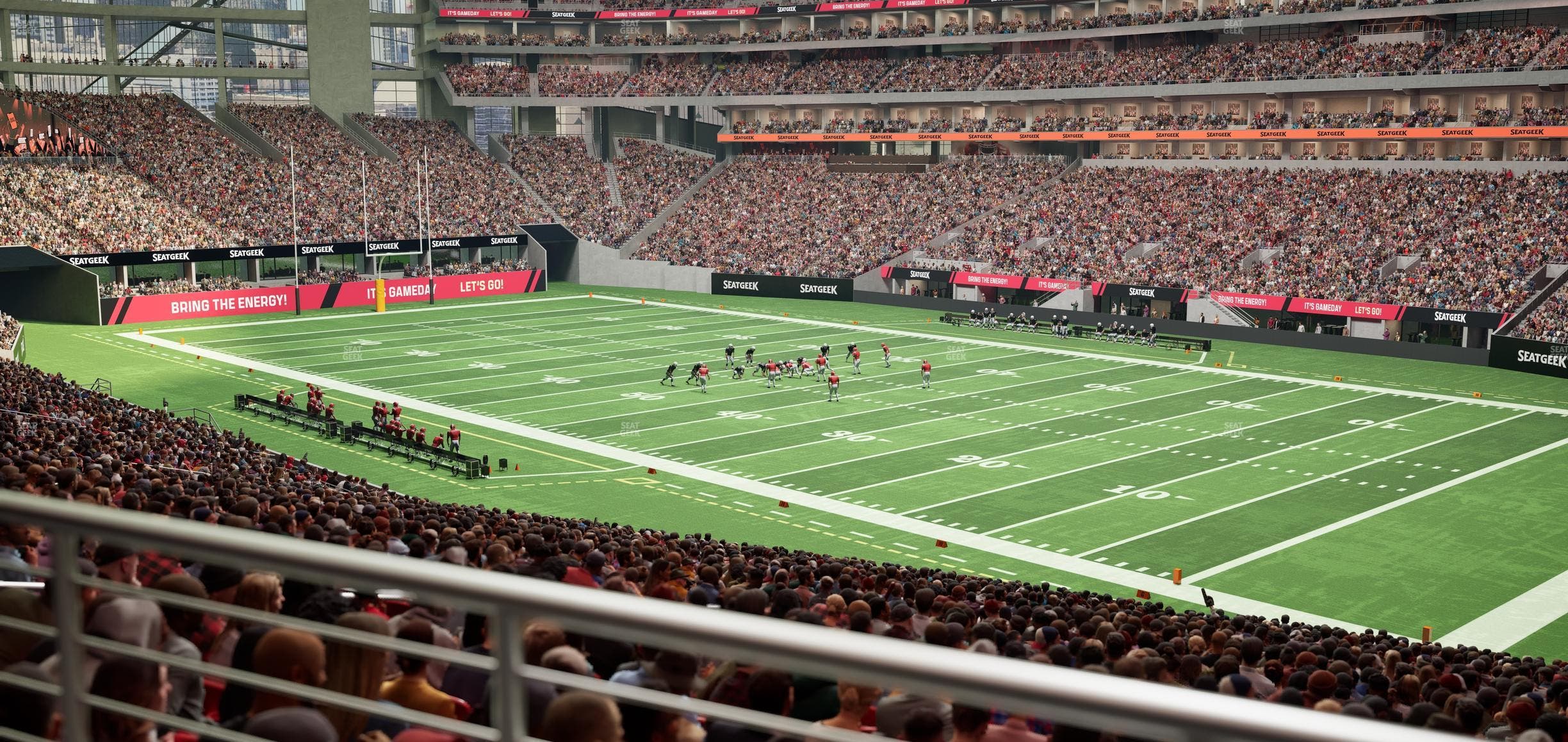 Mercedes-Benz Stadium - Section 123 Seat View