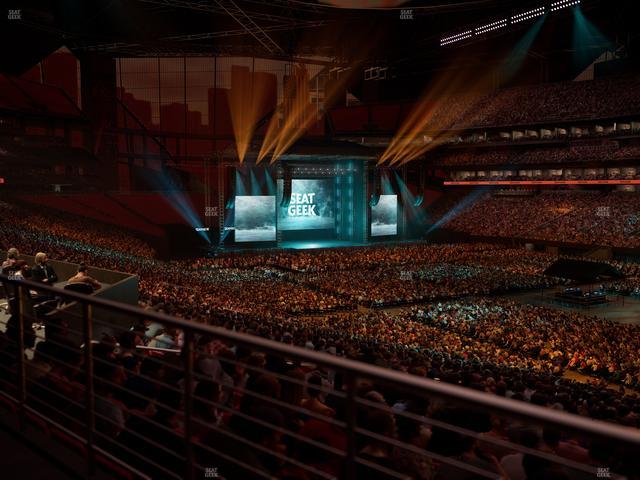 Mercedes-Benz Stadium - Section 123 Seat View