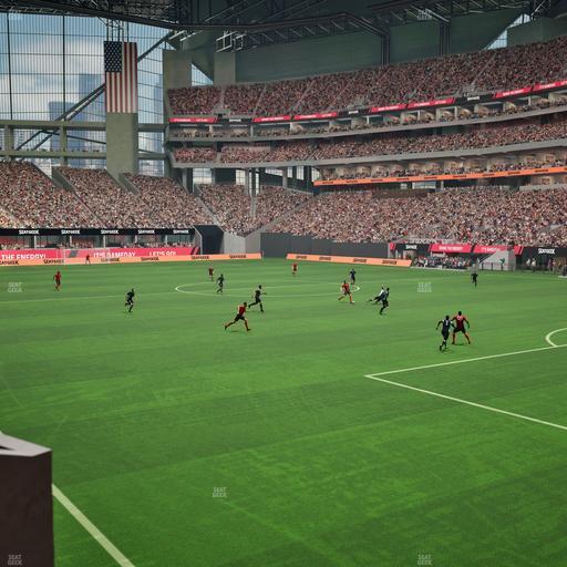 Mercedes-Benz Stadium - Section 123 Seat View