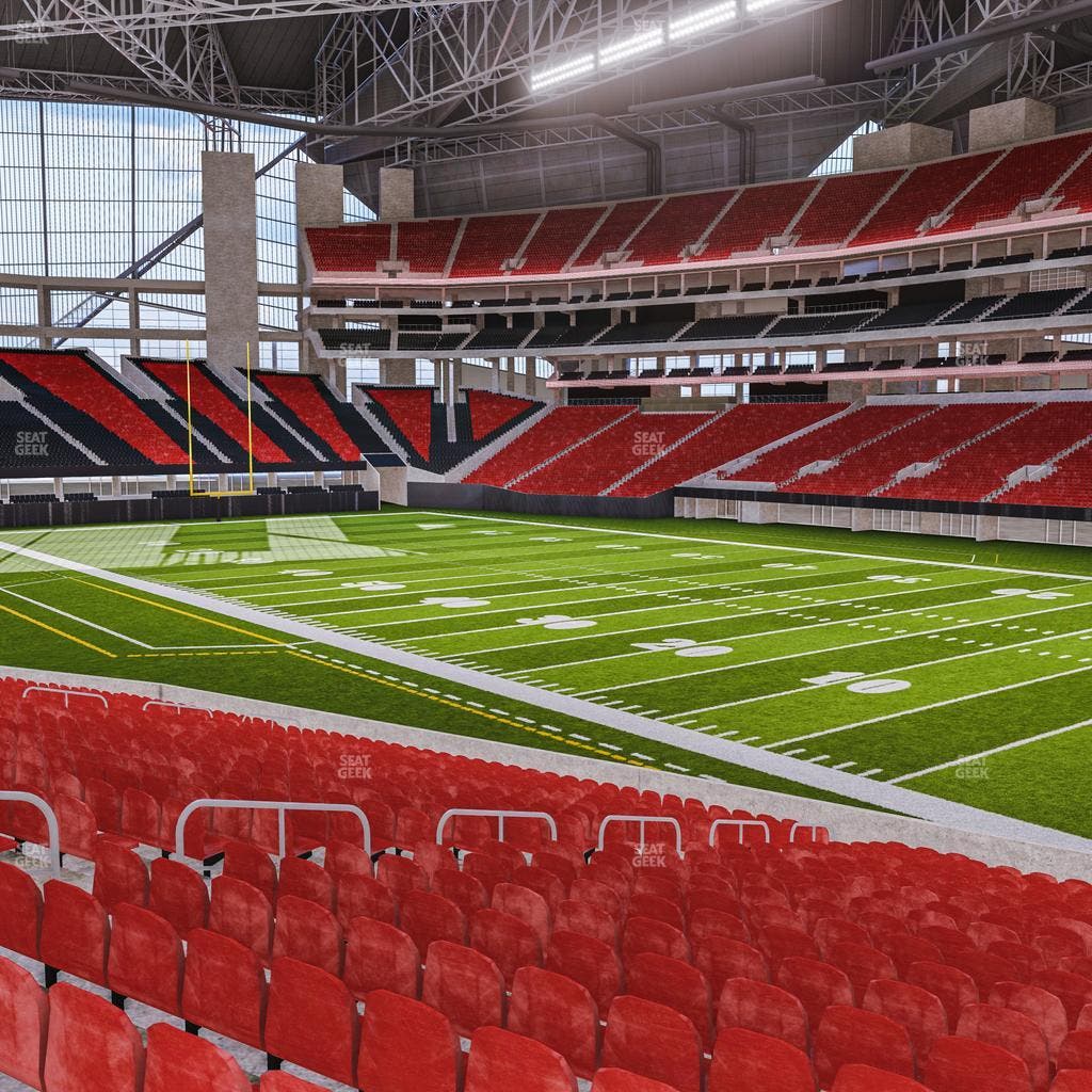 Mercedes-Benz Stadium - Section 123 Seat View