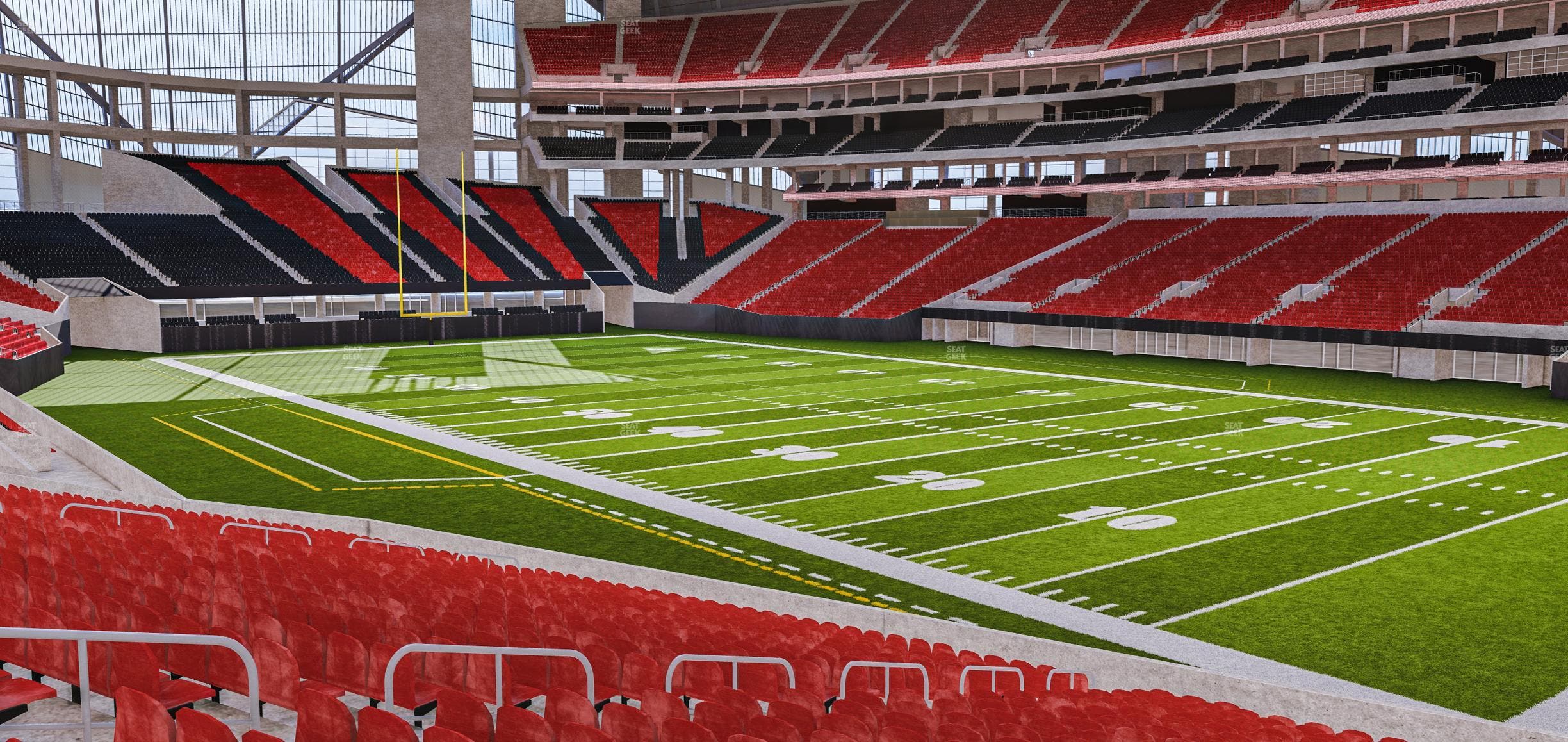 Mercedes-Benz Stadium - Section 123 Seat View