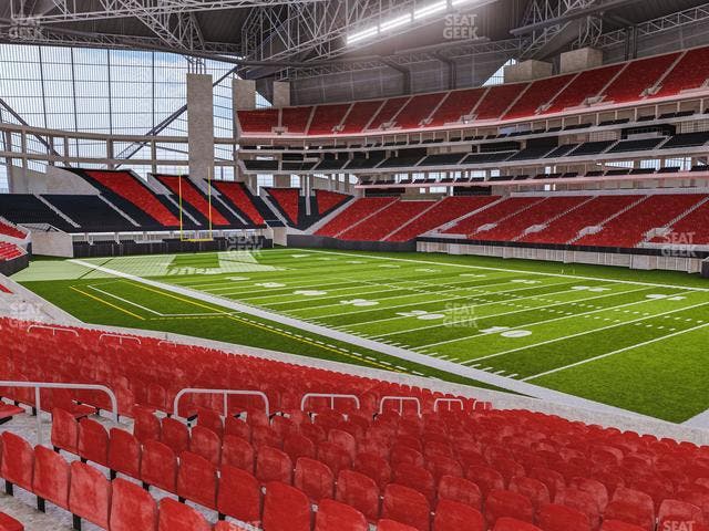 Mercedes-Benz Stadium - Section 123 Seat View