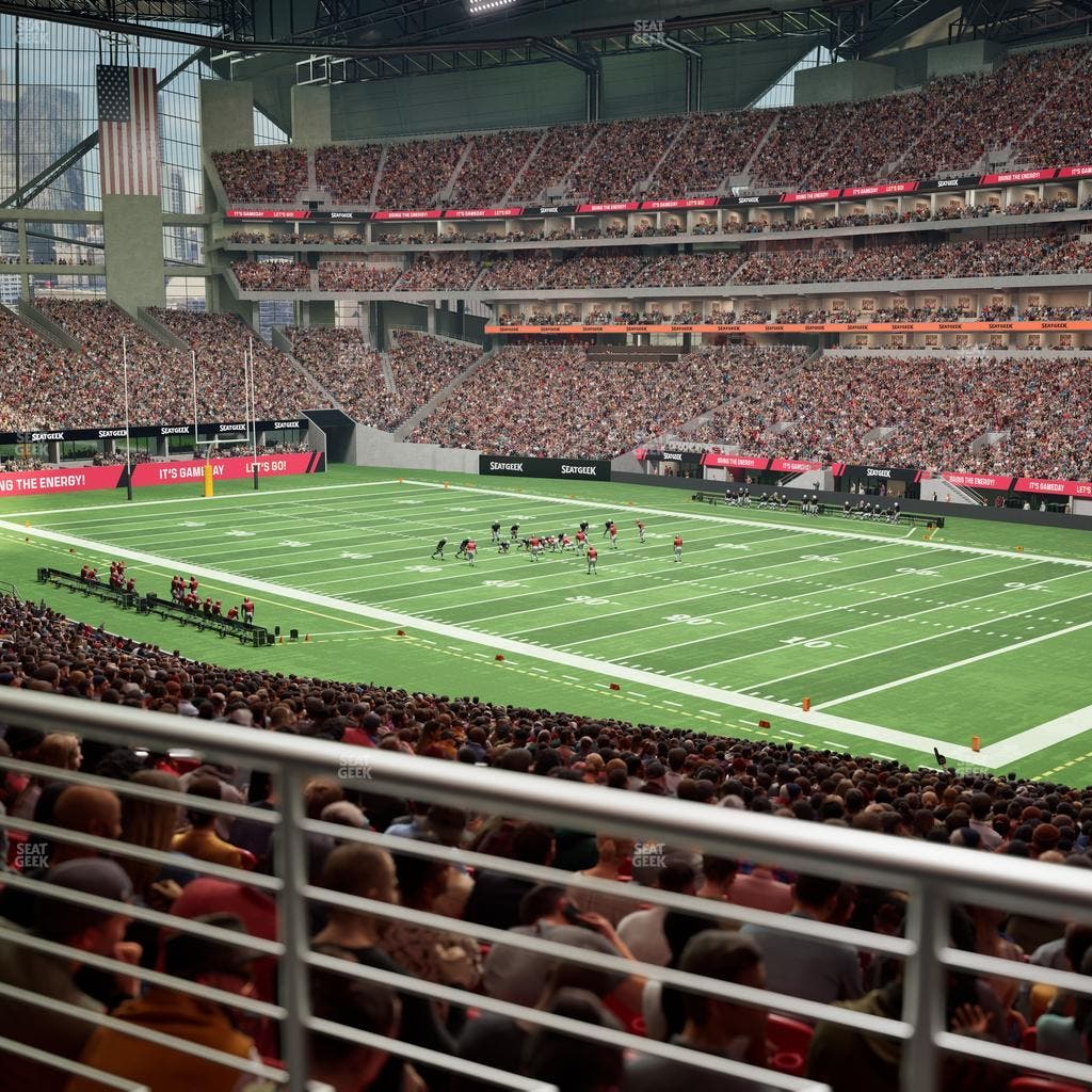 Mercedes-Benz Stadium - Section 123 Seat View
