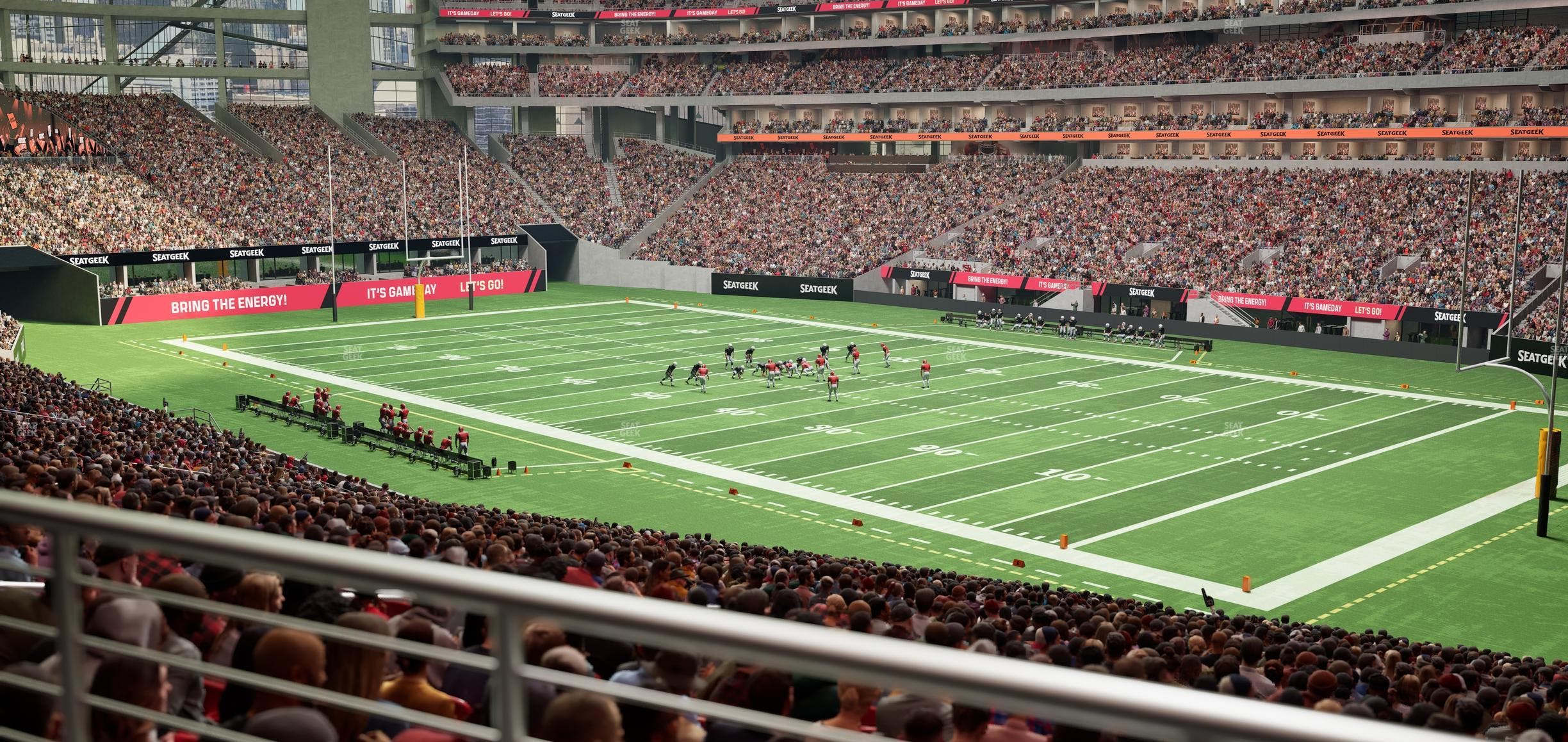 Mercedes-Benz Stadium - Section 123 Seat View