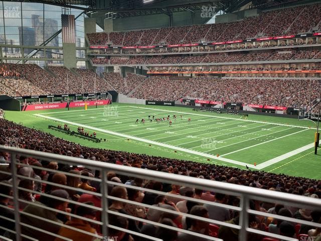 Mercedes-Benz Stadium - Section 123 Seat View