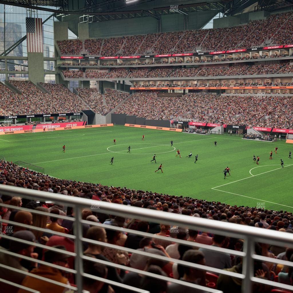 Mercedes-Benz Stadium - Section 123 Seat View