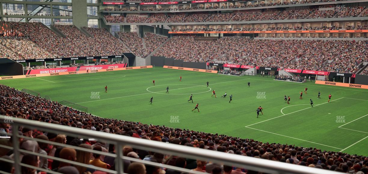 Mercedes-Benz Stadium - Section 123 Seat View