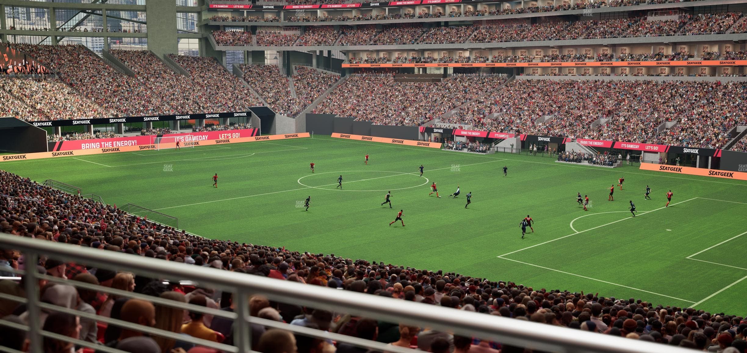 Mercedes-Benz Stadium - Section 123 Seat View