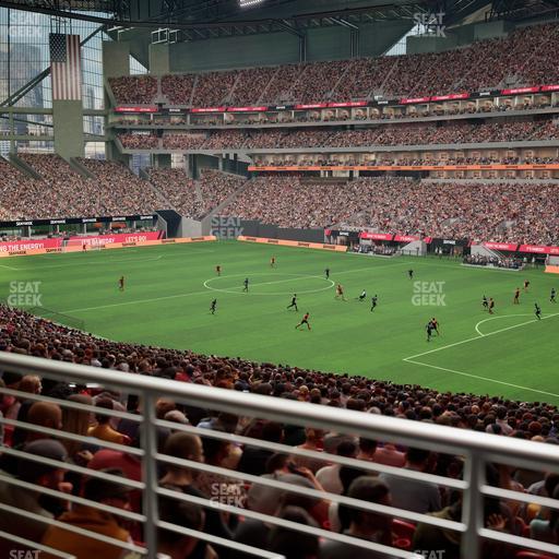 Mercedes-Benz Stadium - Section 123 Seat View