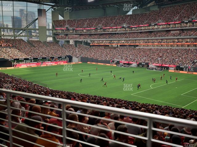 Mercedes-Benz Stadium - Section 123 Seat View