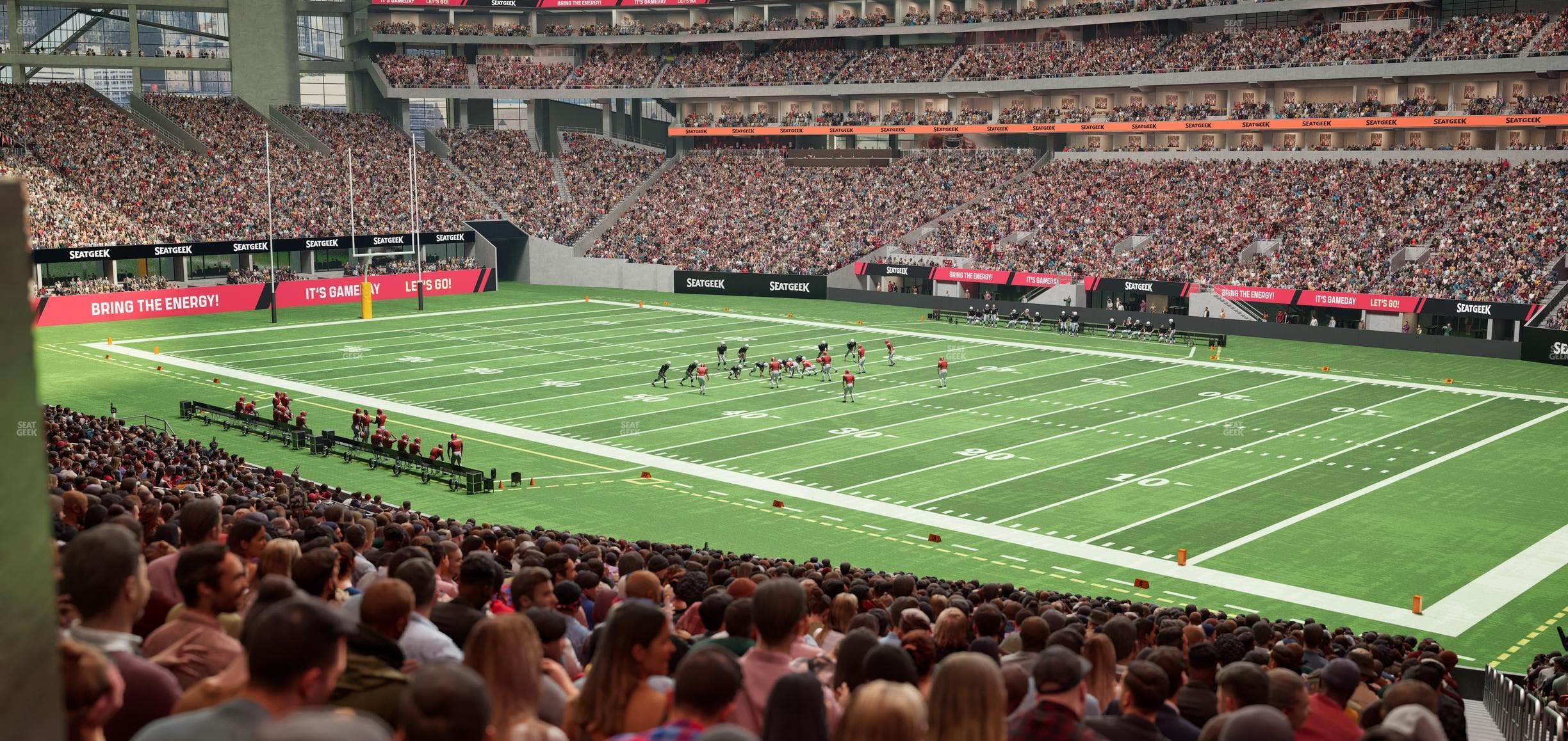 Mercedes-Benz Stadium - Section 124 Seat View