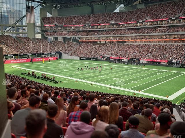 Mercedes-Benz Stadium - Section 124 Seat View