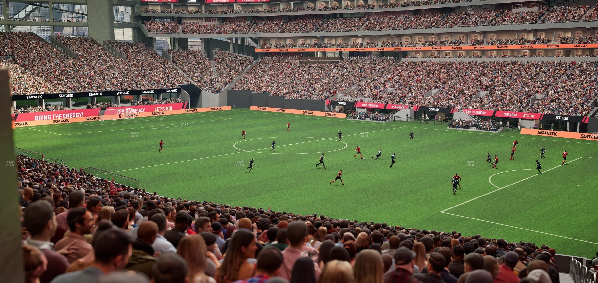 Mercedes-Benz Stadium - Section 124 Seat View