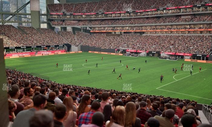 Mercedes-Benz Stadium - Section 124 Seat View
