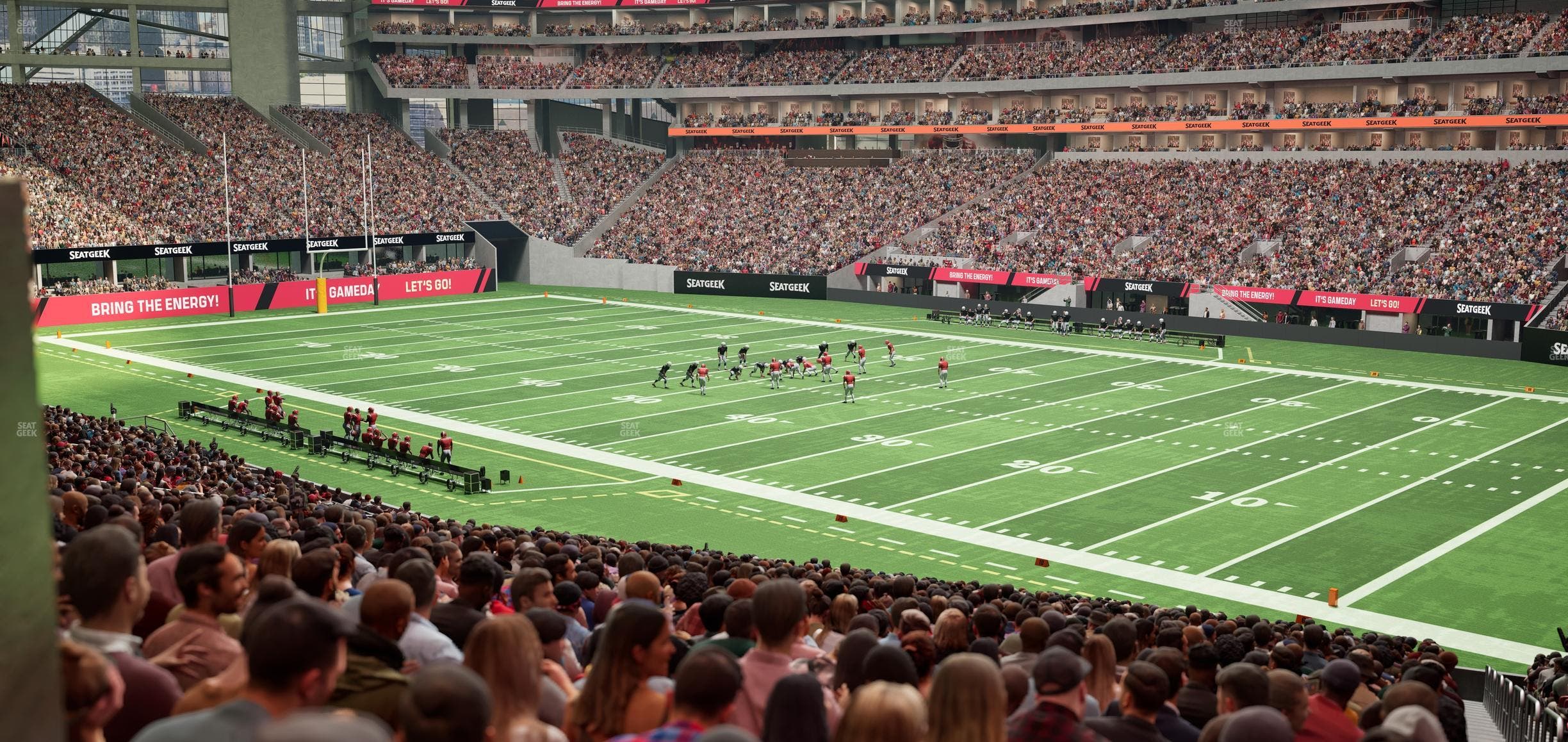 Mercedes-Benz Stadium - Section 124 Seat View
