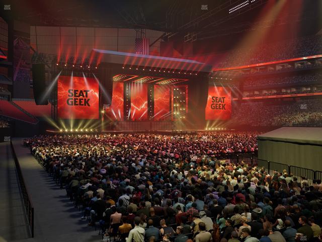 Mercedes-Benz Stadium - Section 124 Seat View