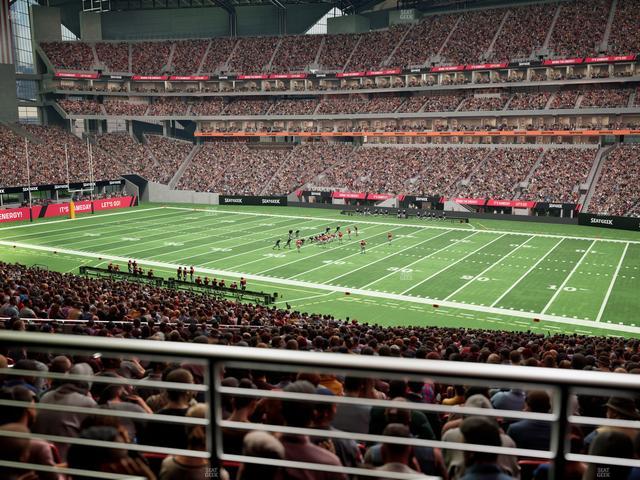 Mercedes-Benz Stadium - Section 125 Seat View