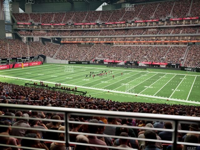 Mercedes-Benz Stadium - Section 125 Seat View