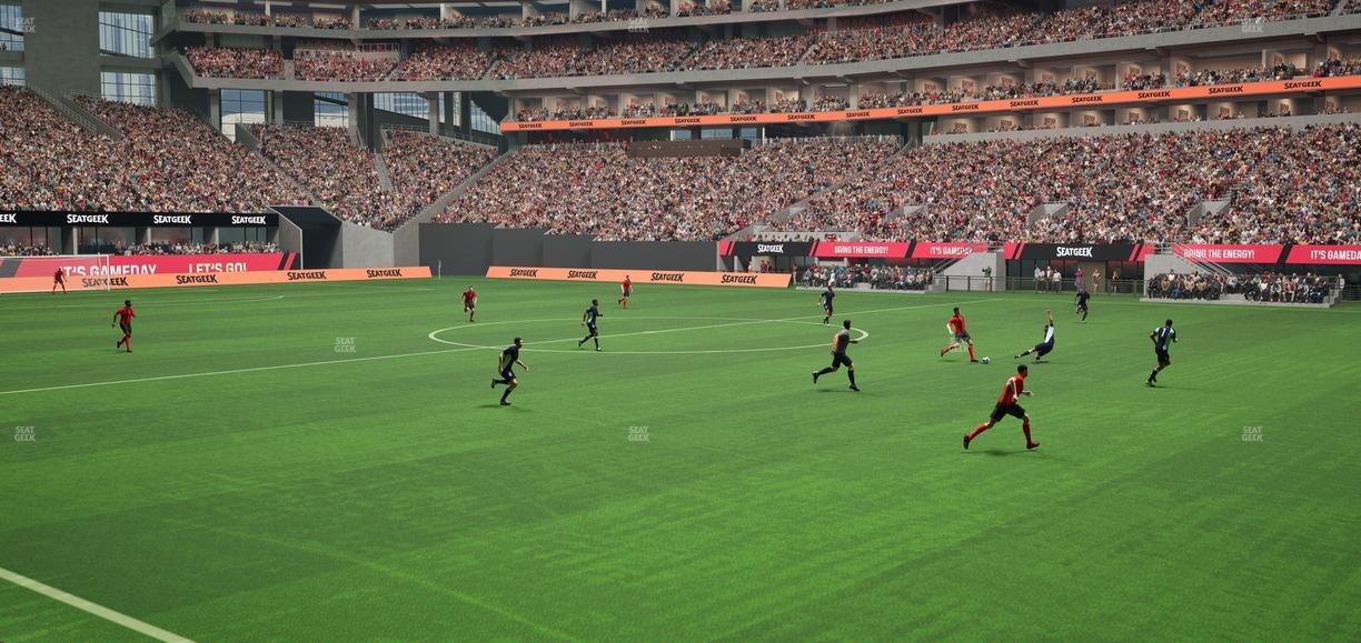 Mercedes-Benz Stadium - Section 125 Seat View