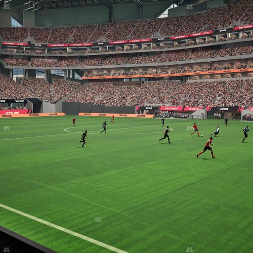 Mercedes-Benz Stadium - Section 125 Seat View