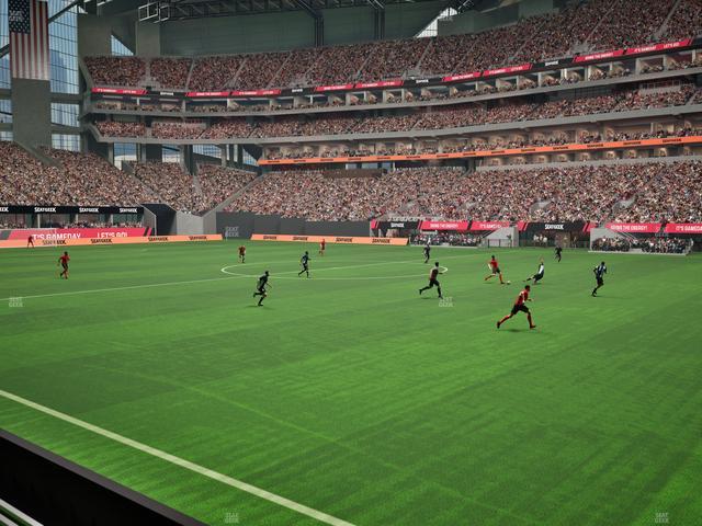 Mercedes-Benz Stadium - Section 125 Seat View