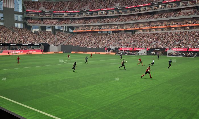 Mercedes-Benz Stadium - Section 125 Seat View