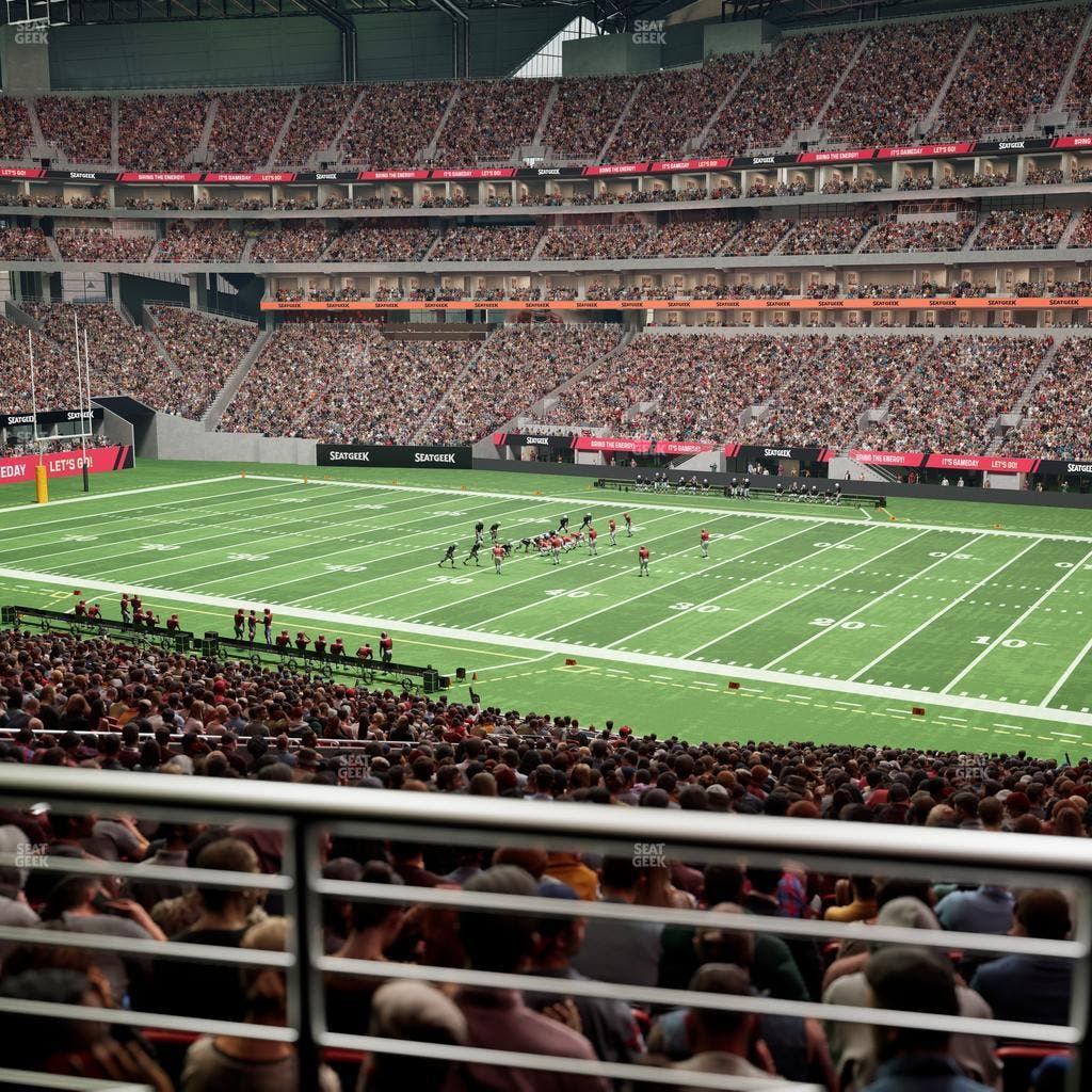 Mercedes-Benz Stadium - Section 125 Seat View