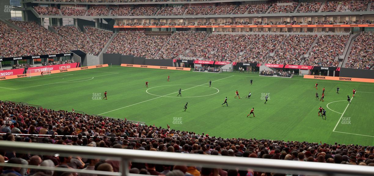 Mercedes-Benz Stadium - Section 125 Seat View