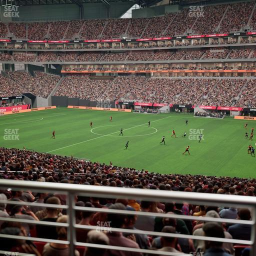 Mercedes-Benz Stadium - Section 125 Seat View