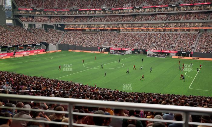 Mercedes-Benz Stadium - Section 125 Seat View