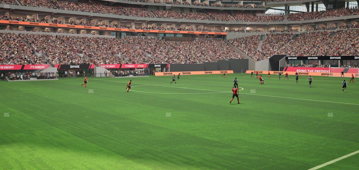 Mercedes-Benz Stadium - Section 131 Seat View