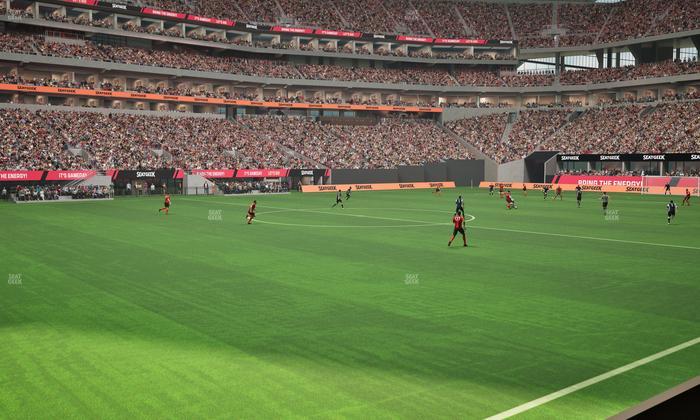 Mercedes-Benz Stadium - Section 131 Seat View