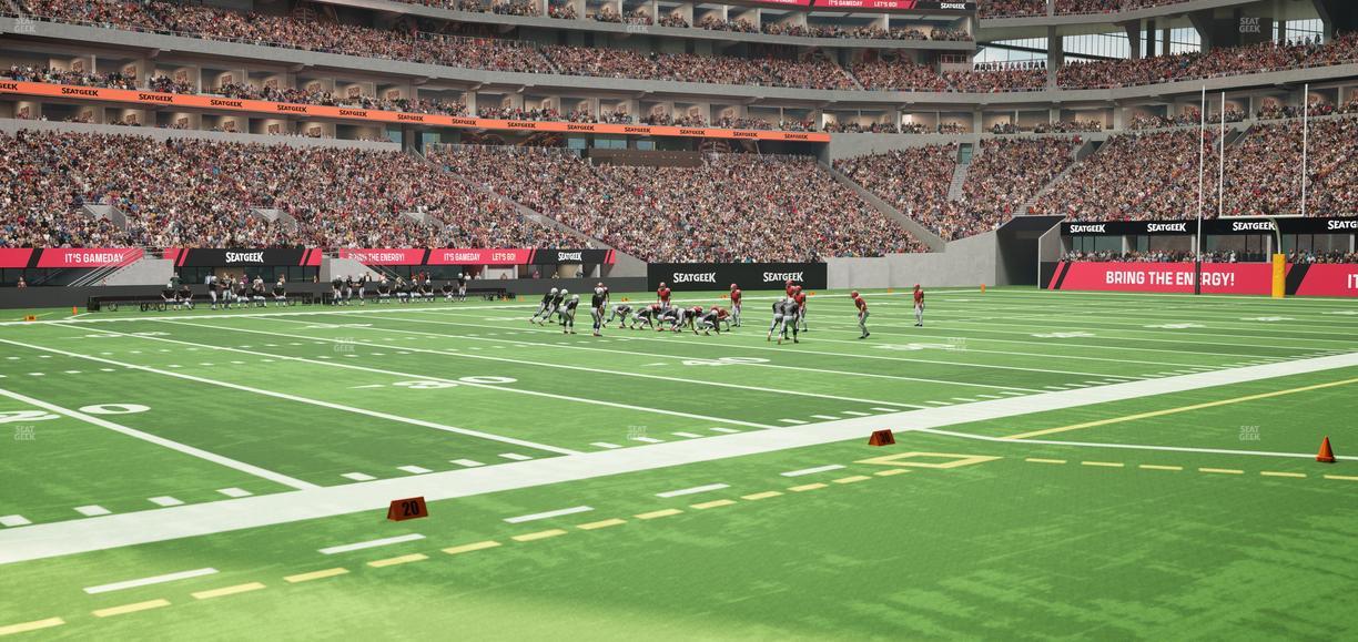 Mercedes-Benz Stadium - Section 131 Seat View