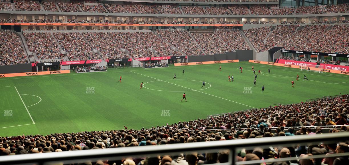 Mercedes-Benz Stadium - Section 131 Seat View