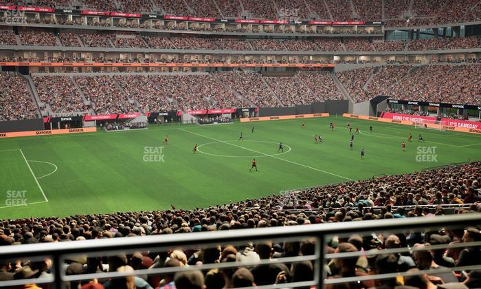 Mercedes-Benz Stadium - Section 131 Seat View