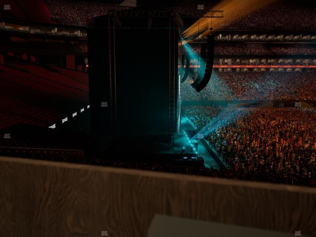Mercedes-Benz Stadium - Section 132 L Seat View