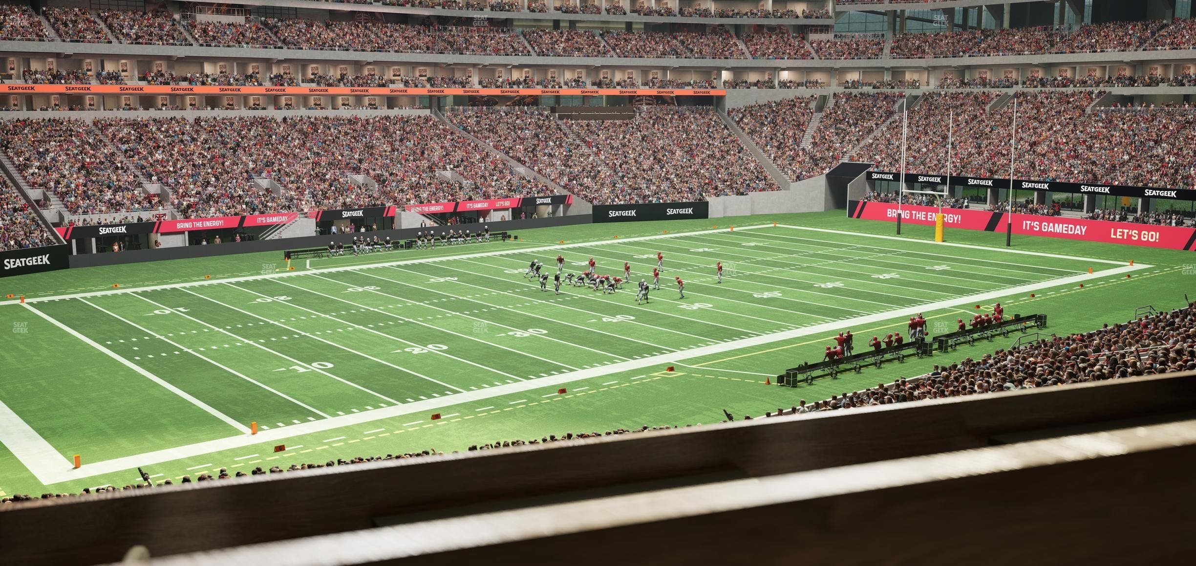 Mercedes-Benz Stadium - Section 132 L Seat View