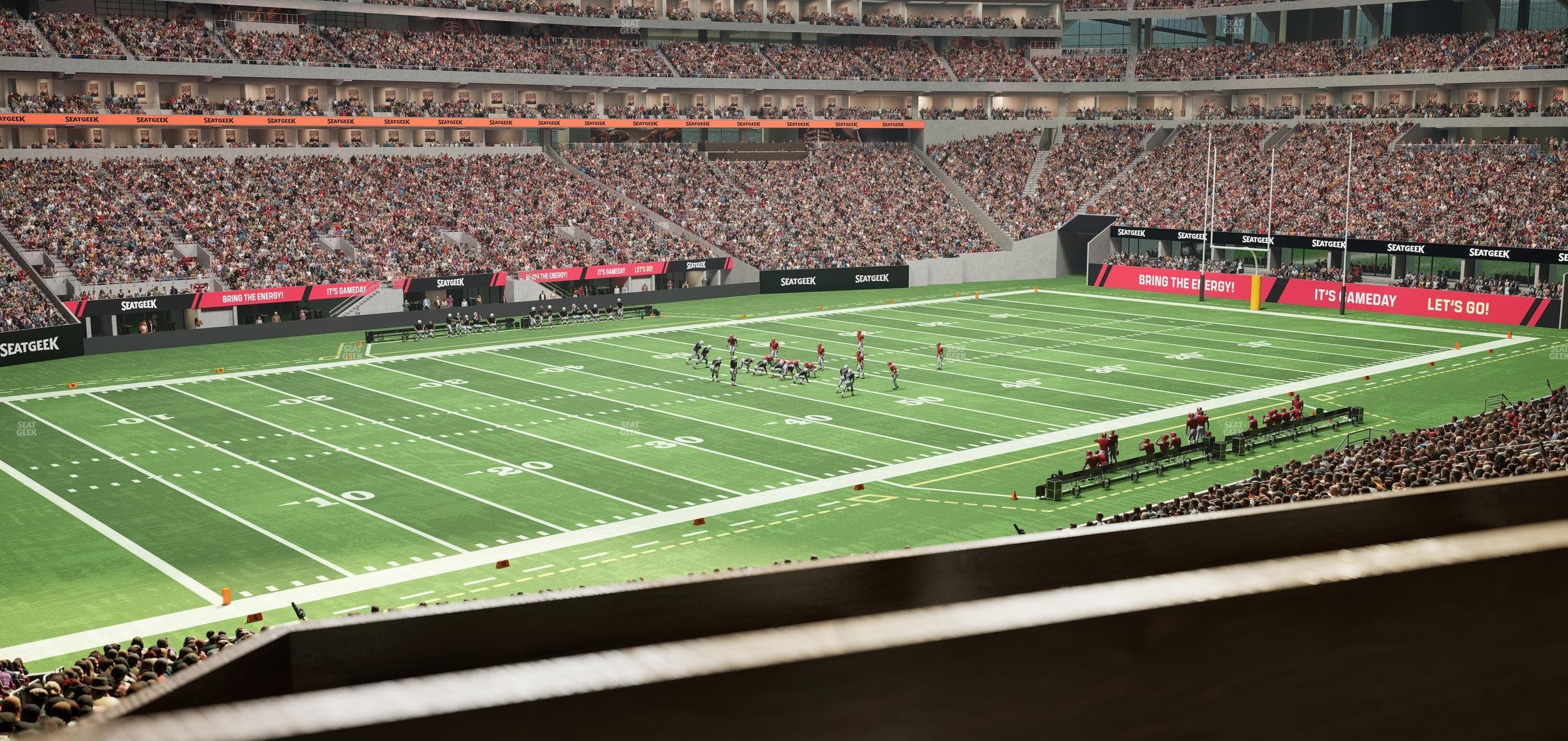 Mercedes-Benz Stadium - Section 132 L Seat View