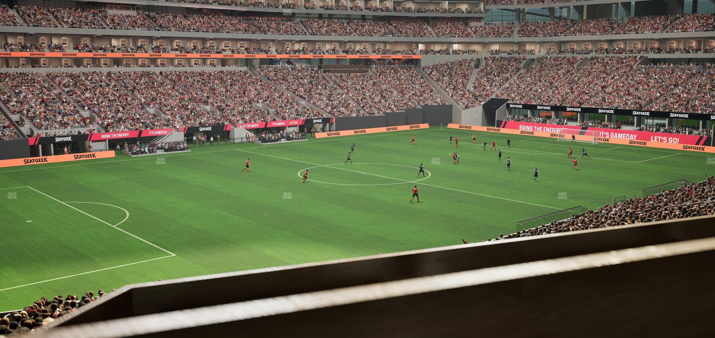 Mercedes-Benz Stadium - Section 132 L Seat View