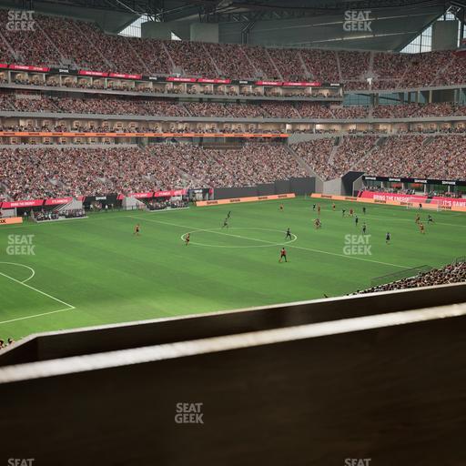 Mercedes-Benz Stadium - Section 132 L Seat View