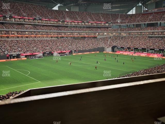 Mercedes-Benz Stadium - Section 132 L Seat View