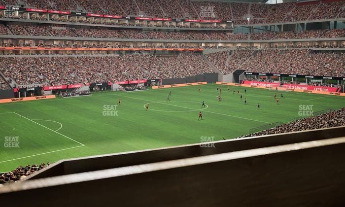 Mercedes-Benz Stadium - Section 132 L Seat View